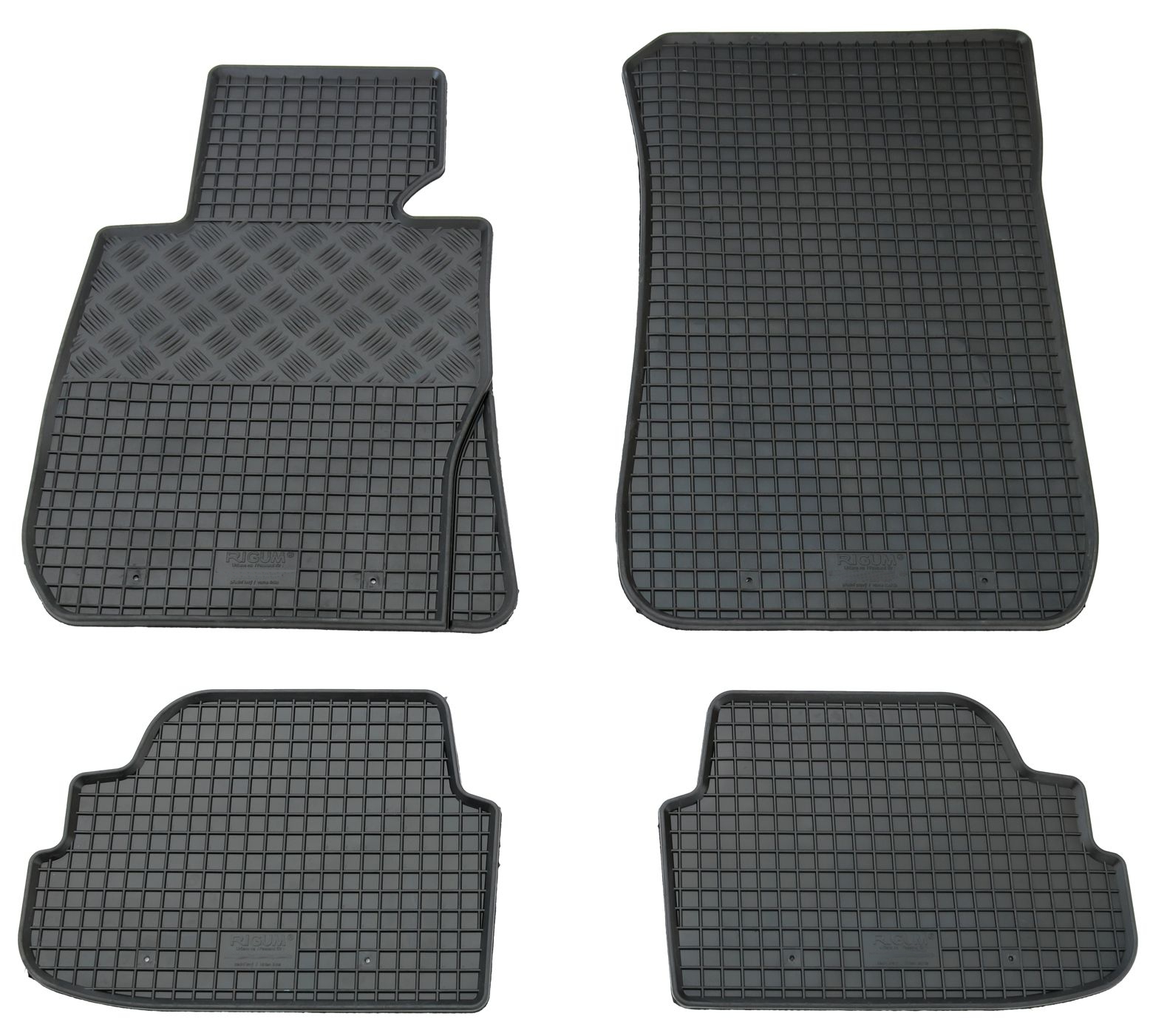 Gummi Fußmatten für 1er BMW E81 / E82 / E88