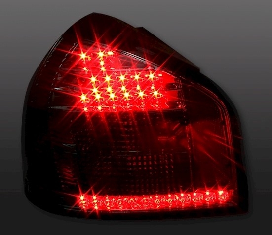 LED Rückleuchten für Audi A3 8L in Smoke