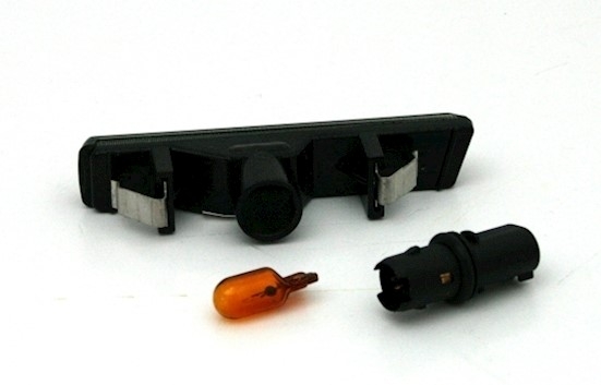 Seitenblinker Set für BMW E46 M3 + E38 in Schwarz 