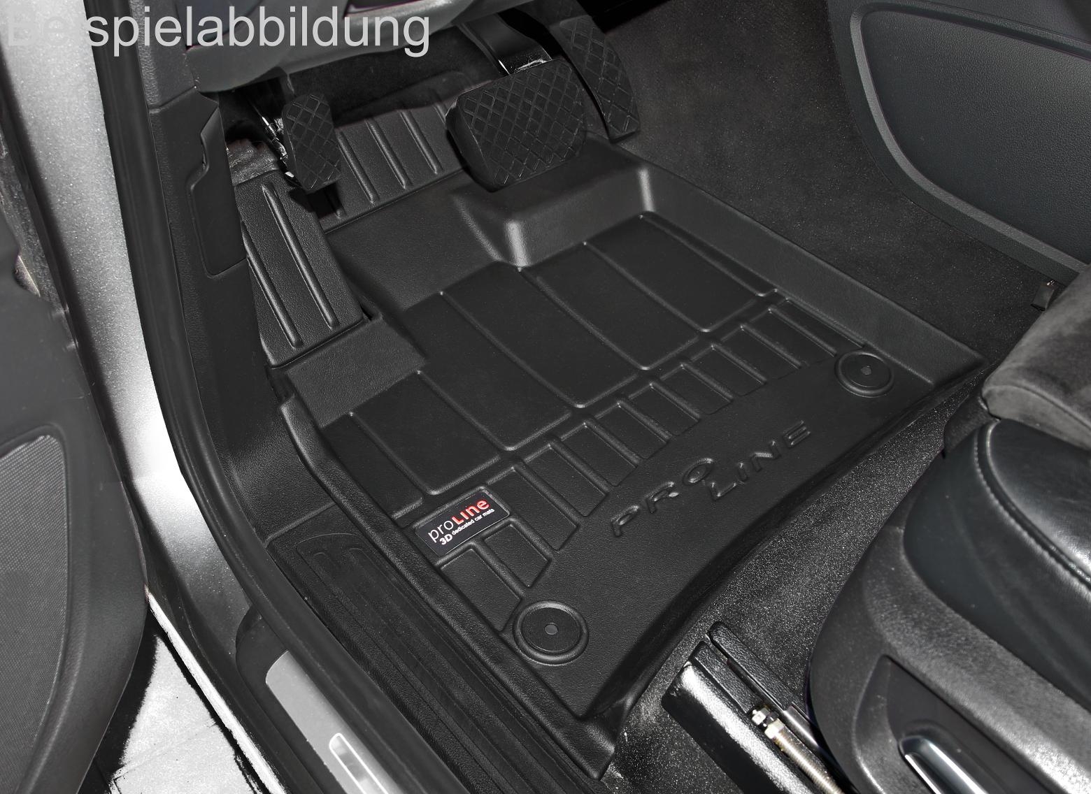 3D Gummifußmatten für Porsche Cayenne 2