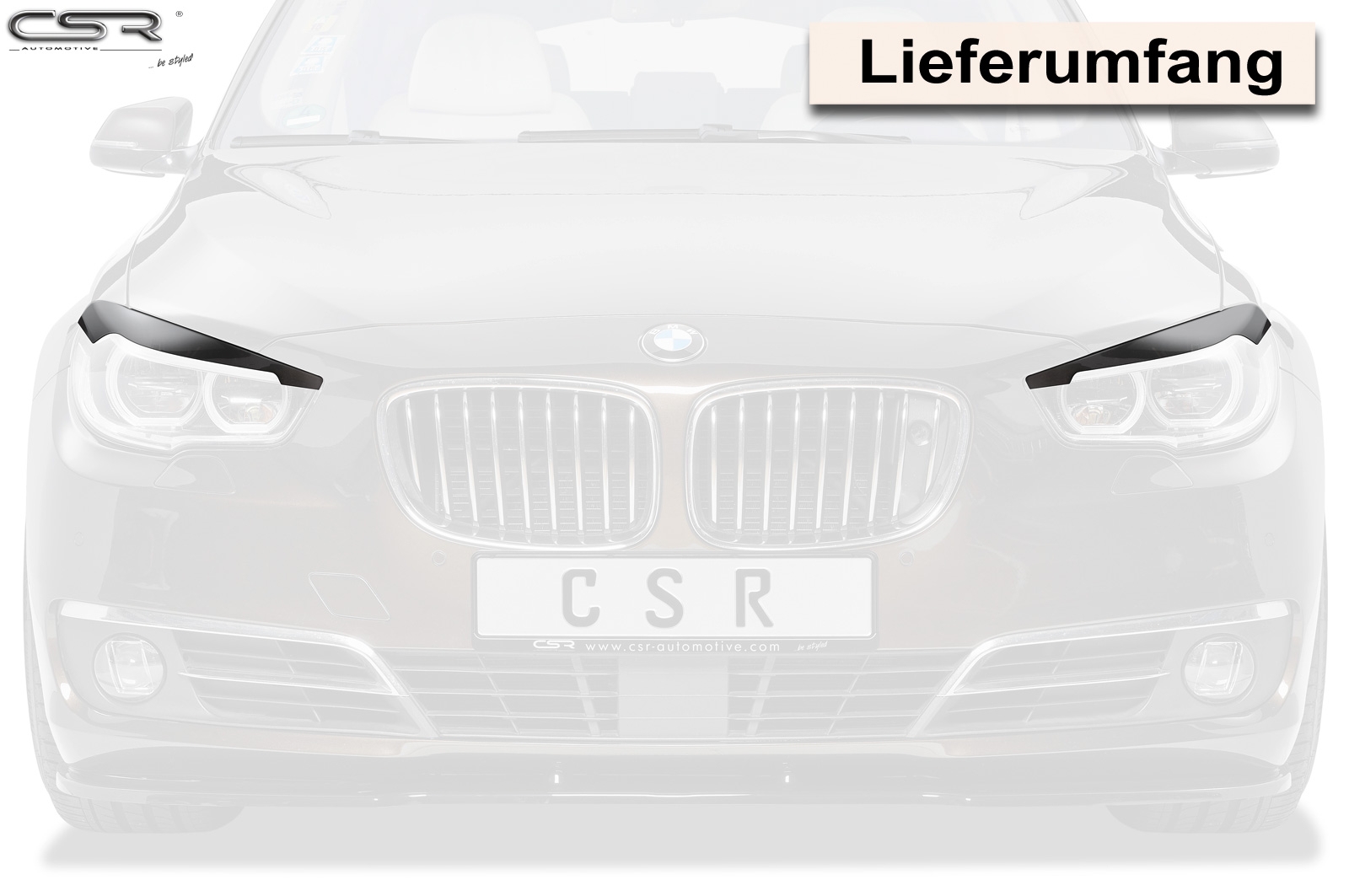 CSR Scheinwerferblenden für 5er BMW GT F07