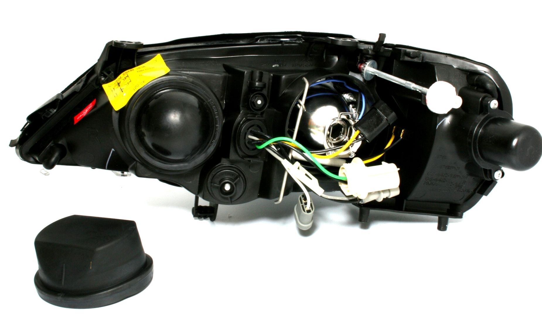 Angel Eyes Scheinwerfer für Opel Astra G in Schw.