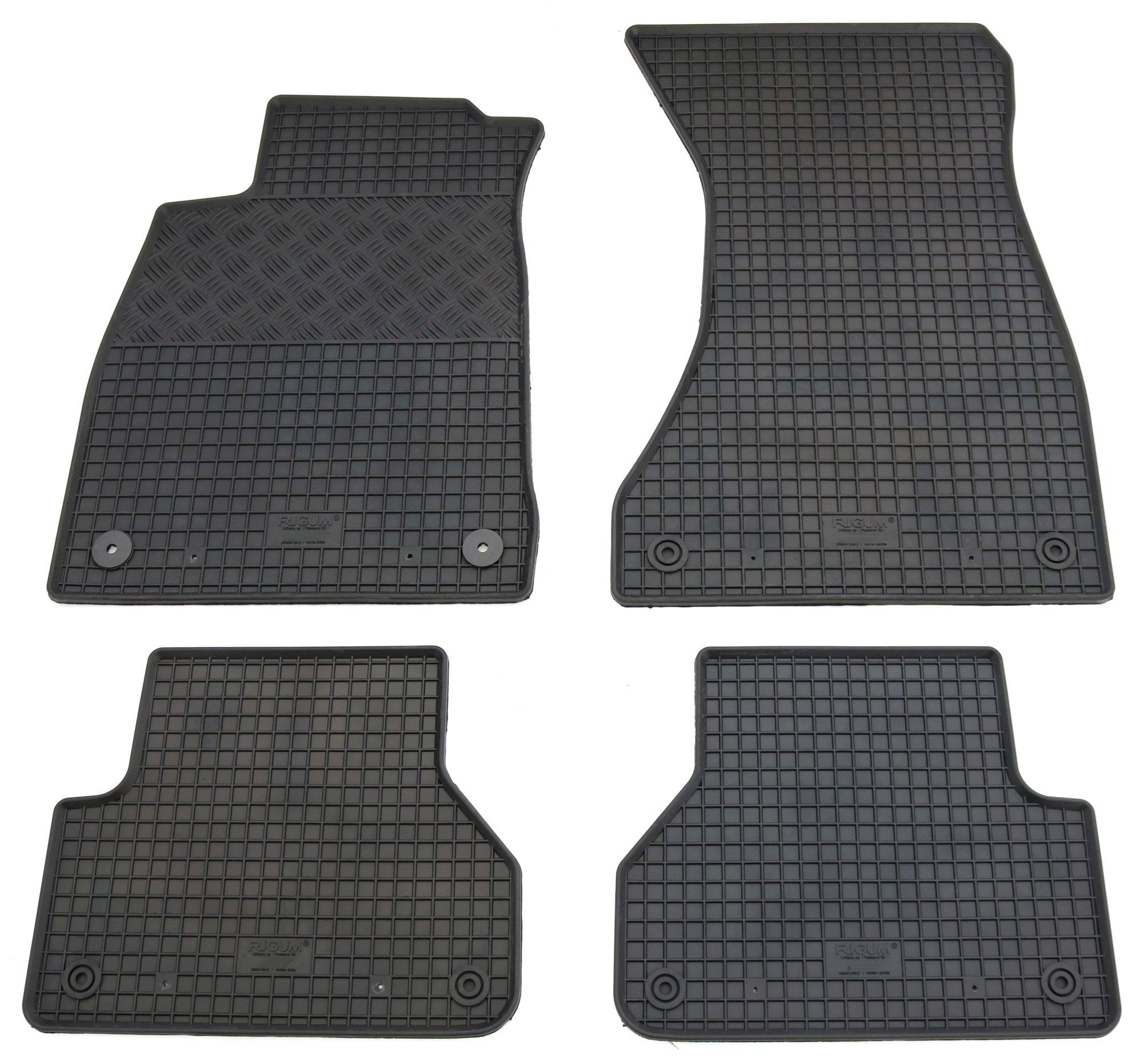 Gummi Fußmatten für Audi A4 B9 + A5 F5