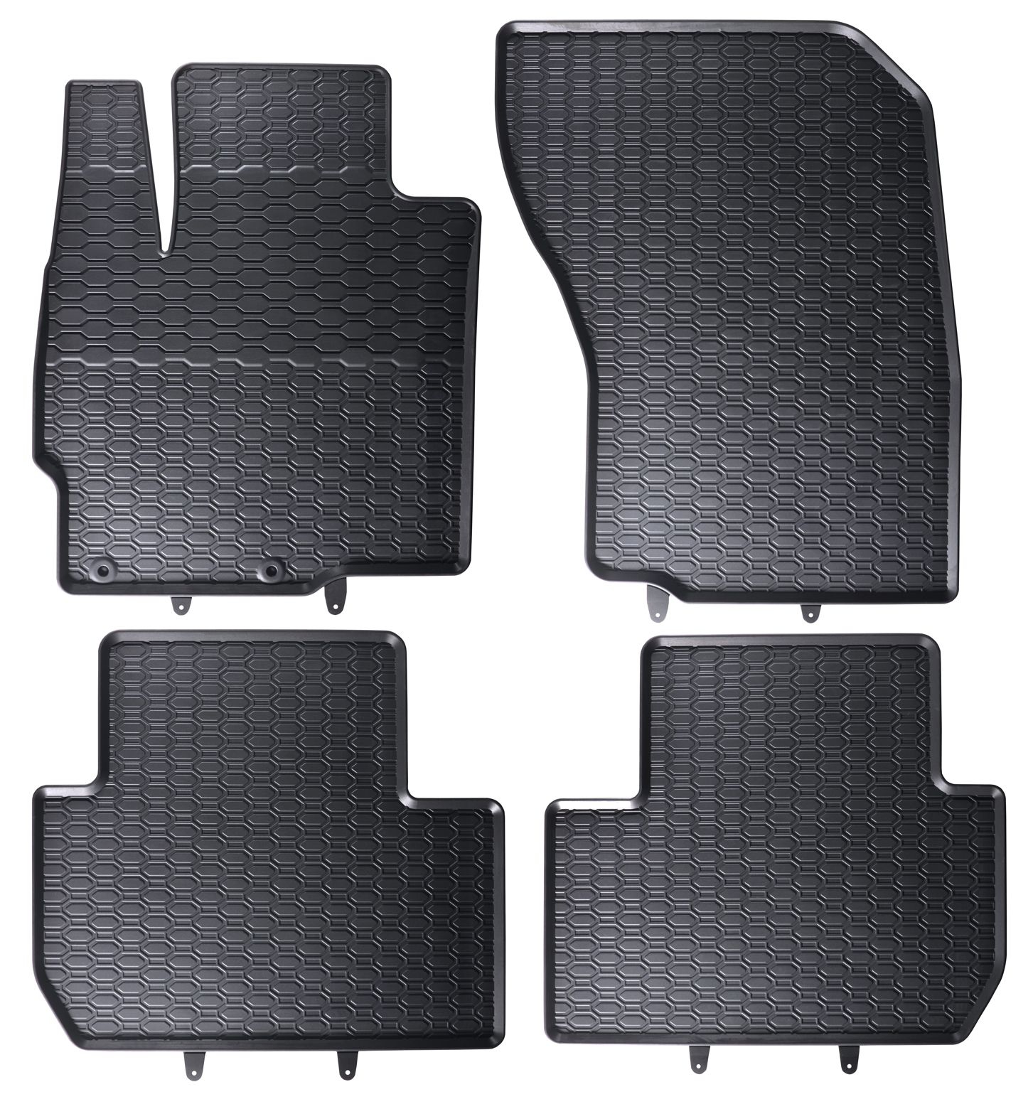 Gummifußmatten für Citroen C4 Air. Mitsubishi ASX