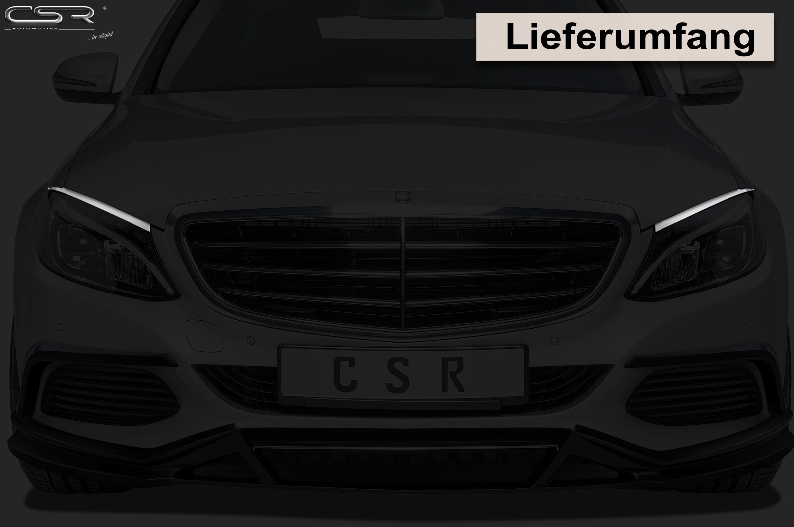 CSR Scheinwerferblenden für Mercedes W205 C-Klasse