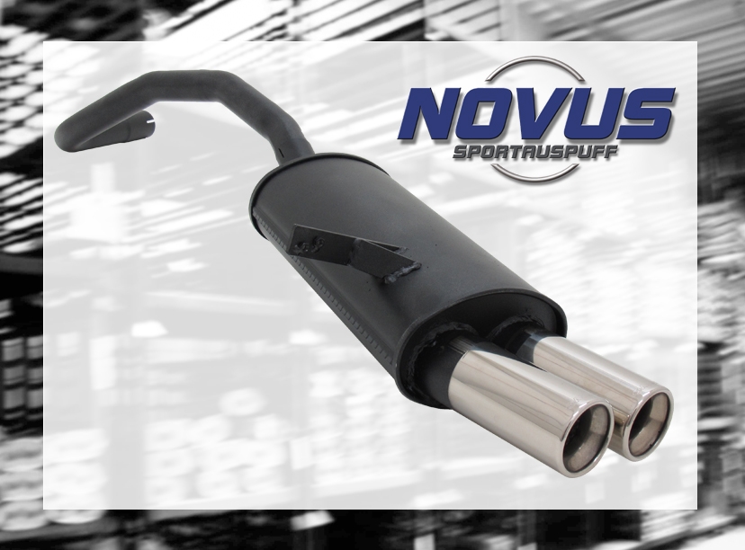 NOVUS ESD für Renault Megane 2 2x 76mm Design