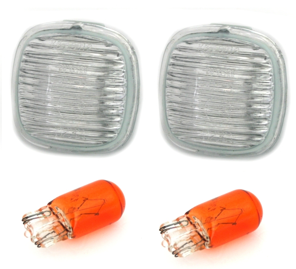 Seitenblinker für Audi A3 A4 A8 + Skoda in Weiß