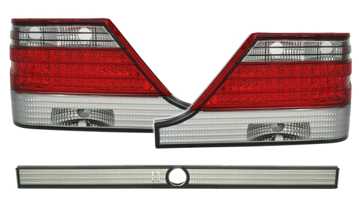 LED Rückleuchten für Mercedes S-Klasse W140 in R-W