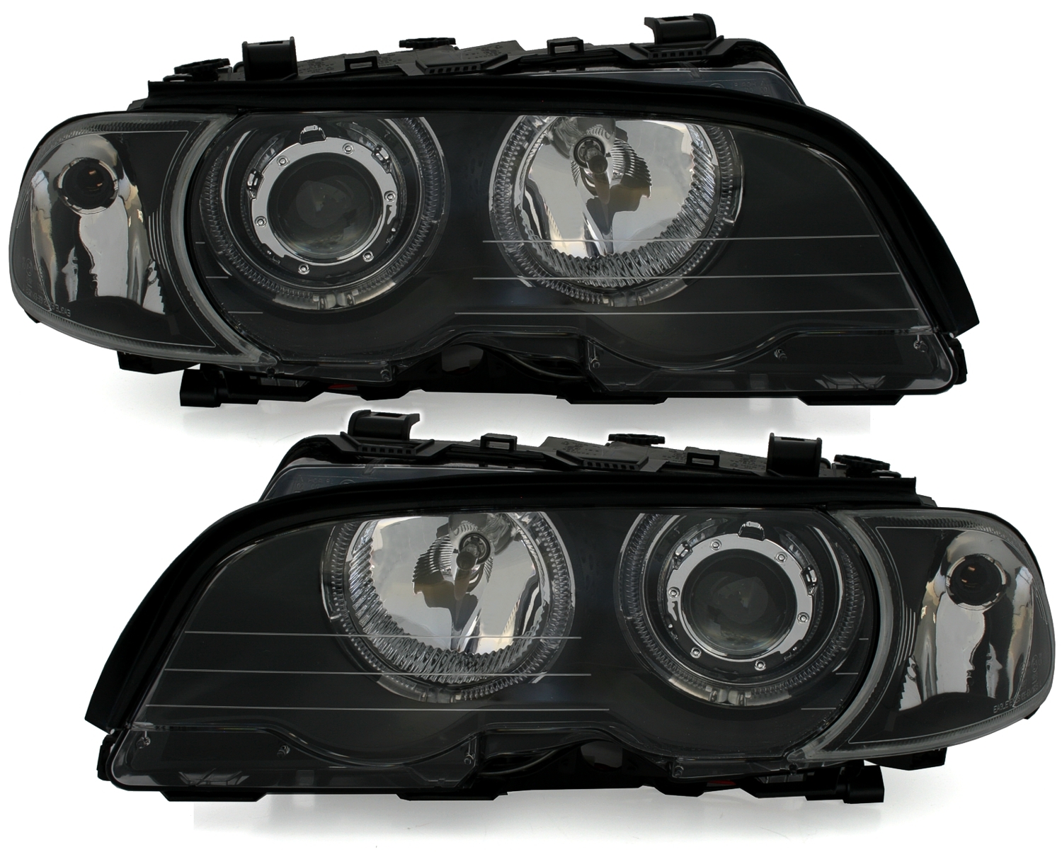 Angel Eyes Scheinwerfer für 3er BMW E46 2trg.