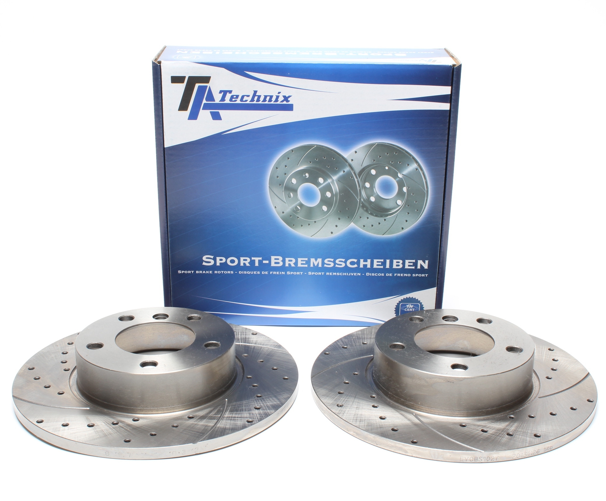 TA-Technix Sport Bremsscheiben Satz / HA