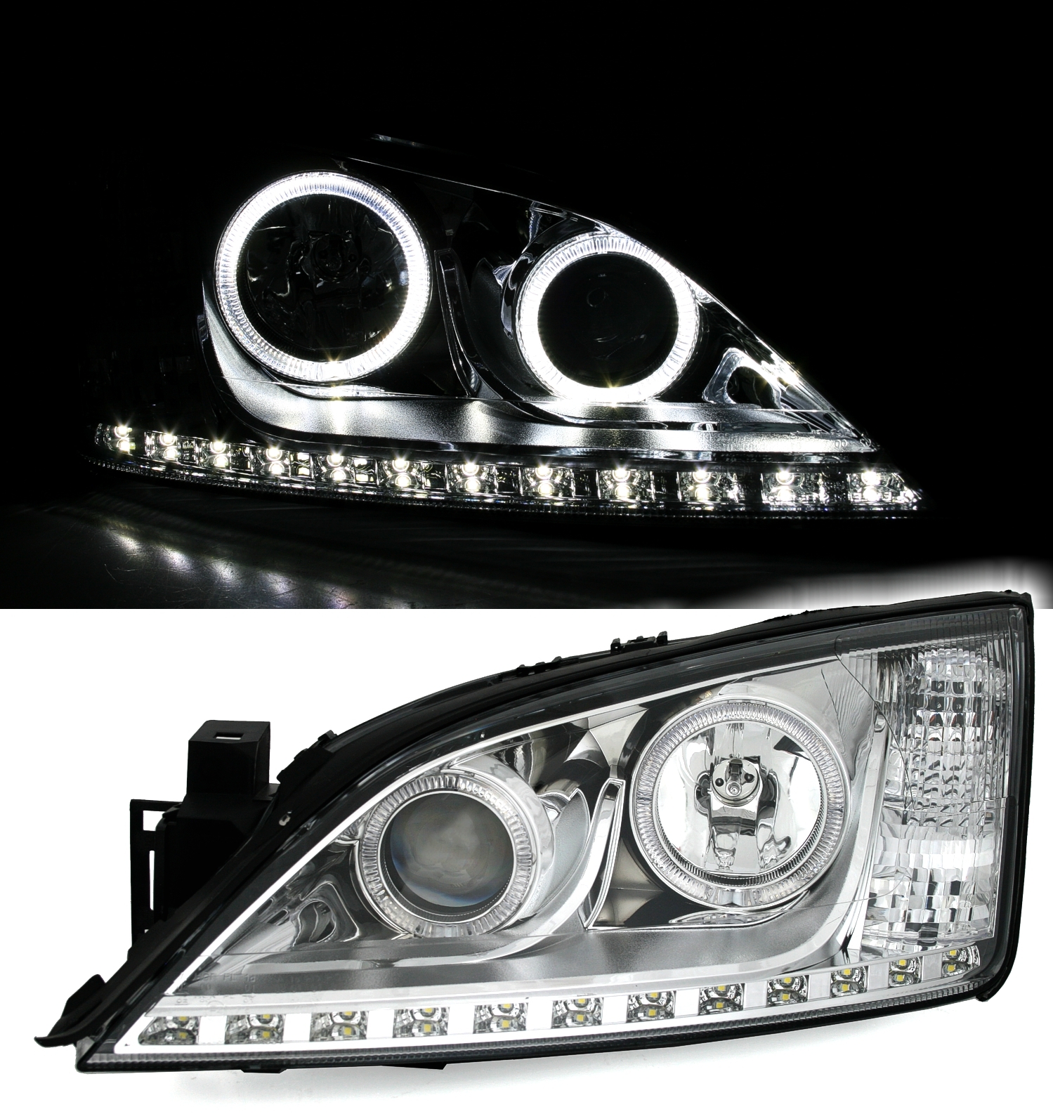 Angel Eyes Scheinwerfer für Ford Mondeo MK3