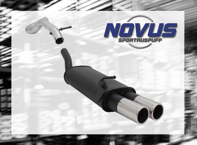 NOVUS ESD für VW Golf 4 + Audi A3 2x76mm Design
