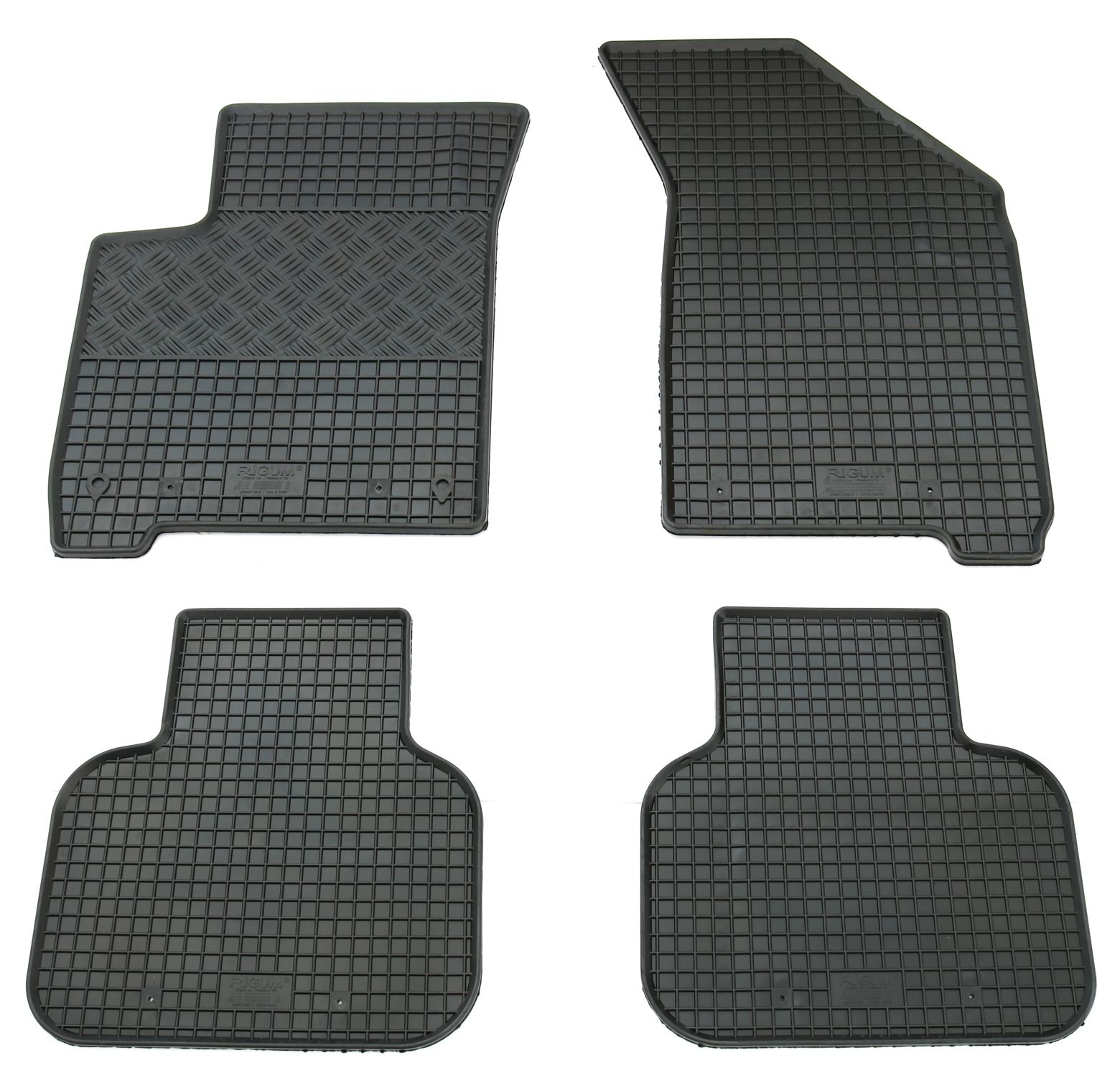 Gummi Fußmatten für Fiat Freemont + Dodge Journey