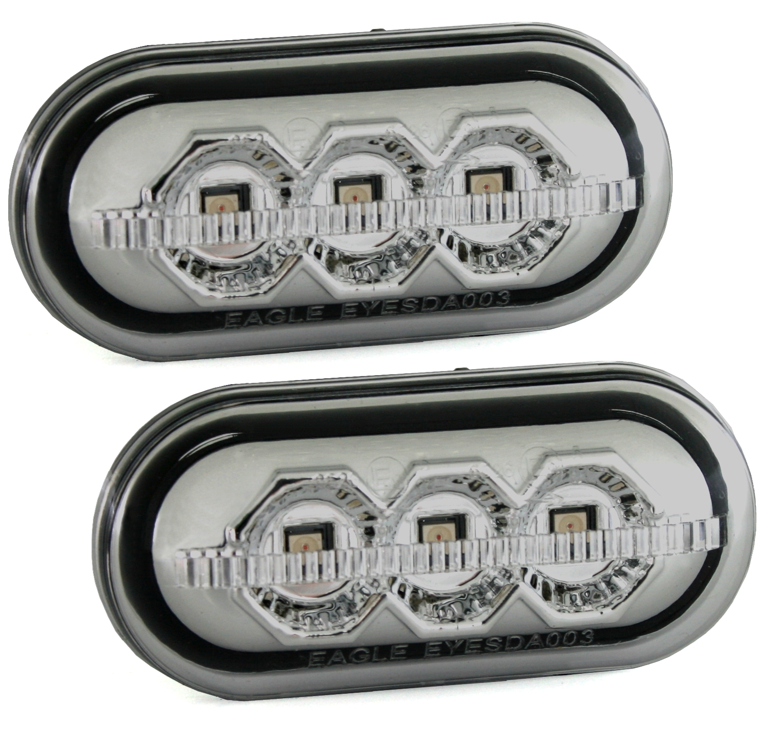 LED Seitenblinker Set für Renault / Dacia in Smoke