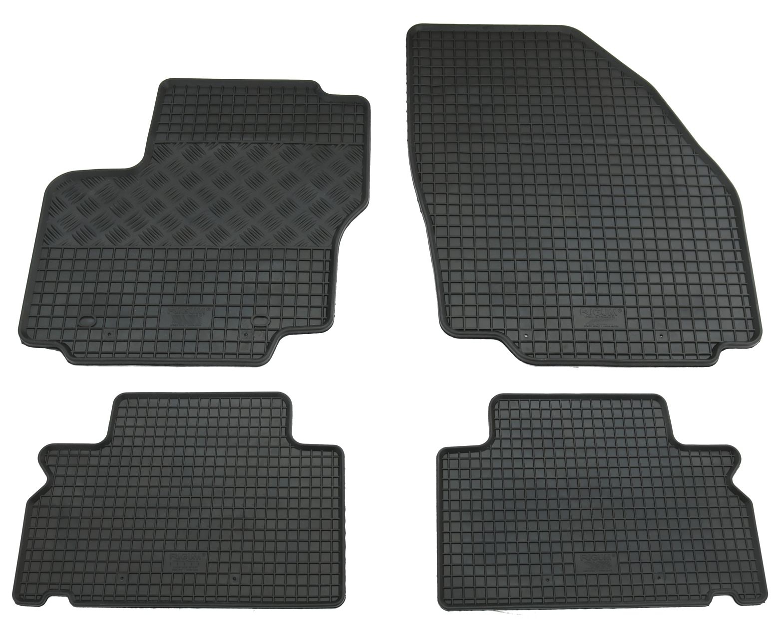 Gummi Fußmatten für Ford Galaxy WA6 + S-Max