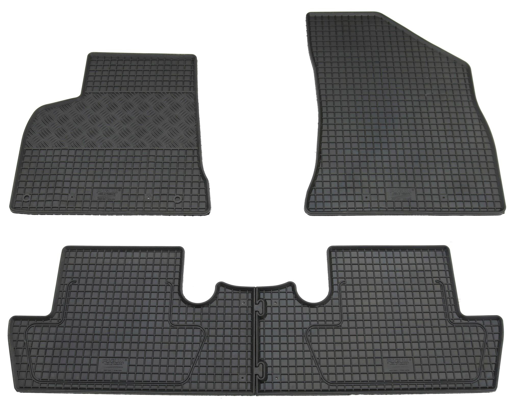 Gummi Fußmatten für Peugeot 5008