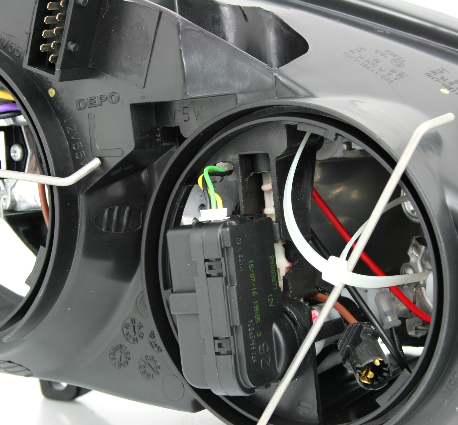 Scheinwerfer für Peugeot 307 / links              