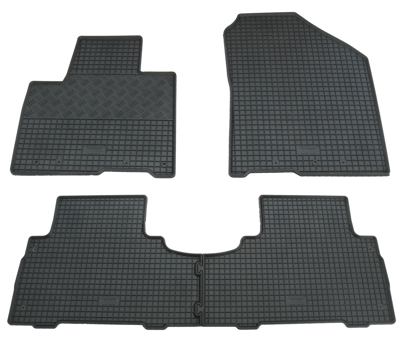 Gummi Fußmatten für Kia Sorento 3