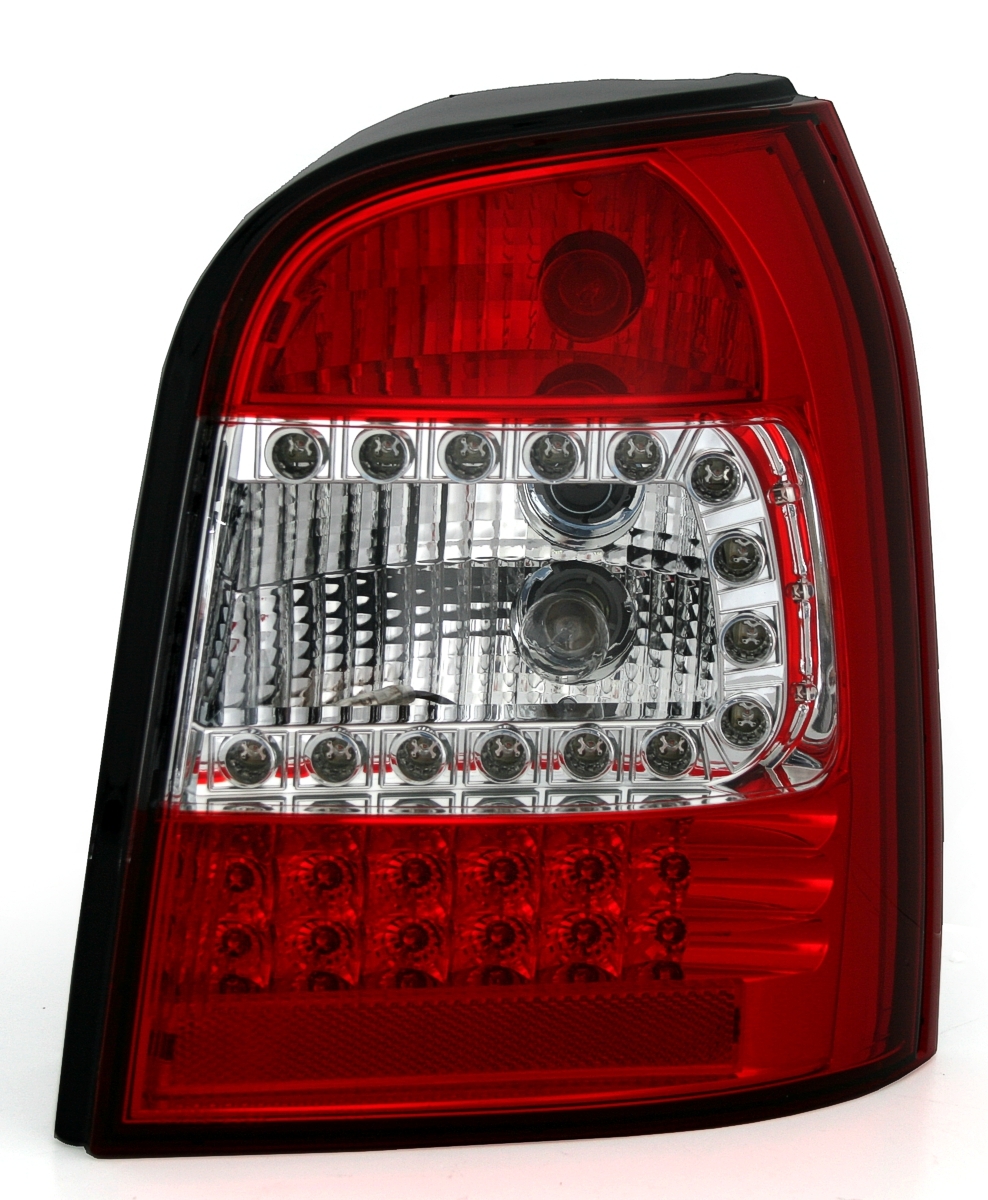 LED Rückleuchten für Audi A4 B5 Avant in Rot-Weiß