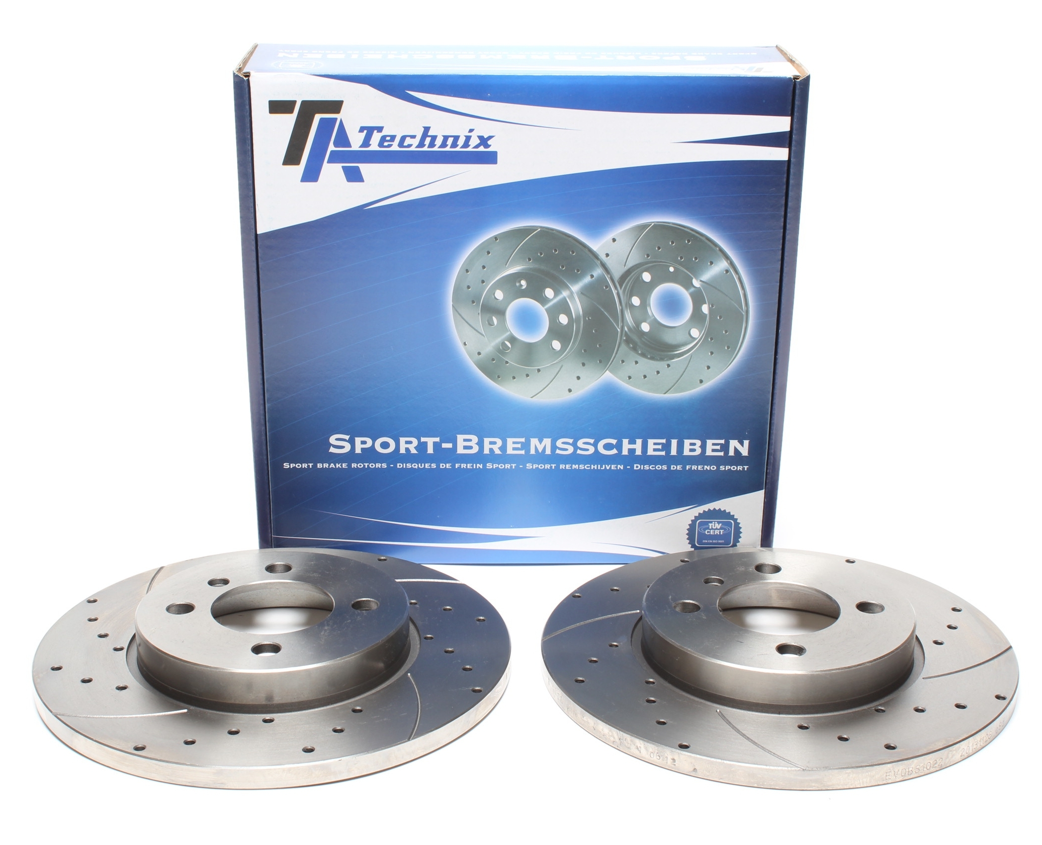 TA-Technix Sport Bremsscheiben Satz / HA