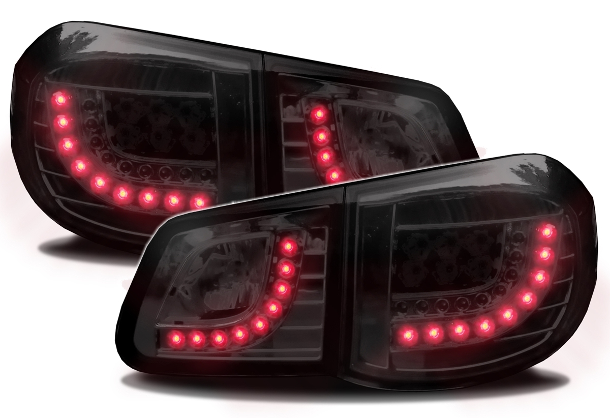 JOM LED Rückleuchten für VW Tiguan 5N in Schwarz