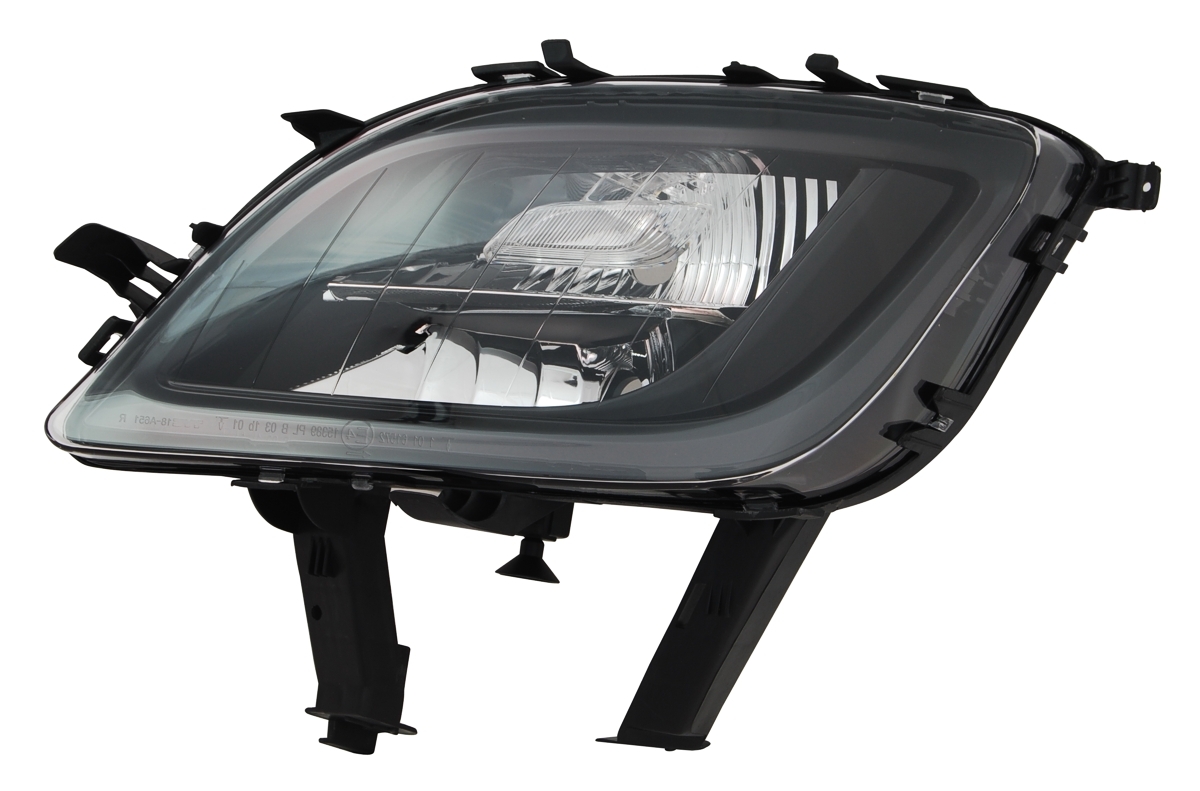 Frontblinker + NSW schwarz für Opel Astra J / li.