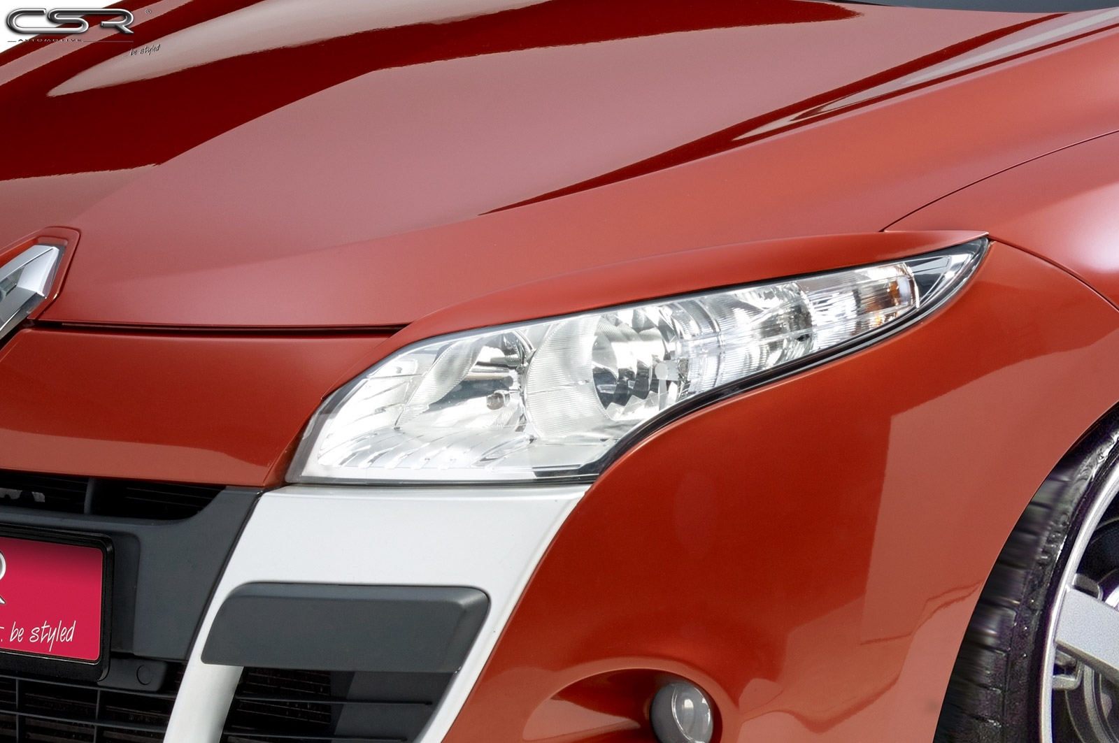 CSR Scheinwerferblenden für Renault Megane 2008-