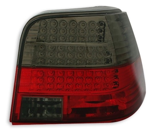 LED Rückleuchten Set für VW Golf 4 in Rot-Smoke