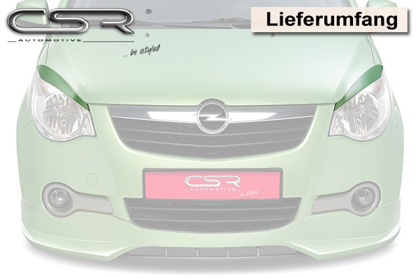 CSR Scheinwerferblenden für Opel Agila B