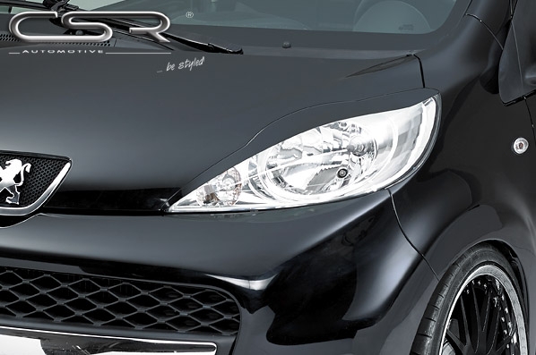 CSR Scheinwerferblenden für Peugeot 107