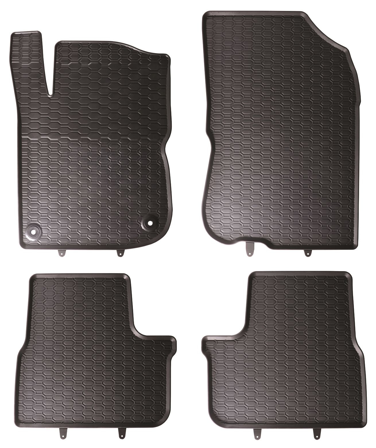 Gummifußmatten für Peugeot 208 / 2008