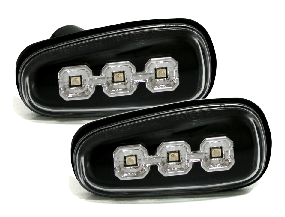 LED Seitenblinker für Opel Astra G, Zafira Schwarz