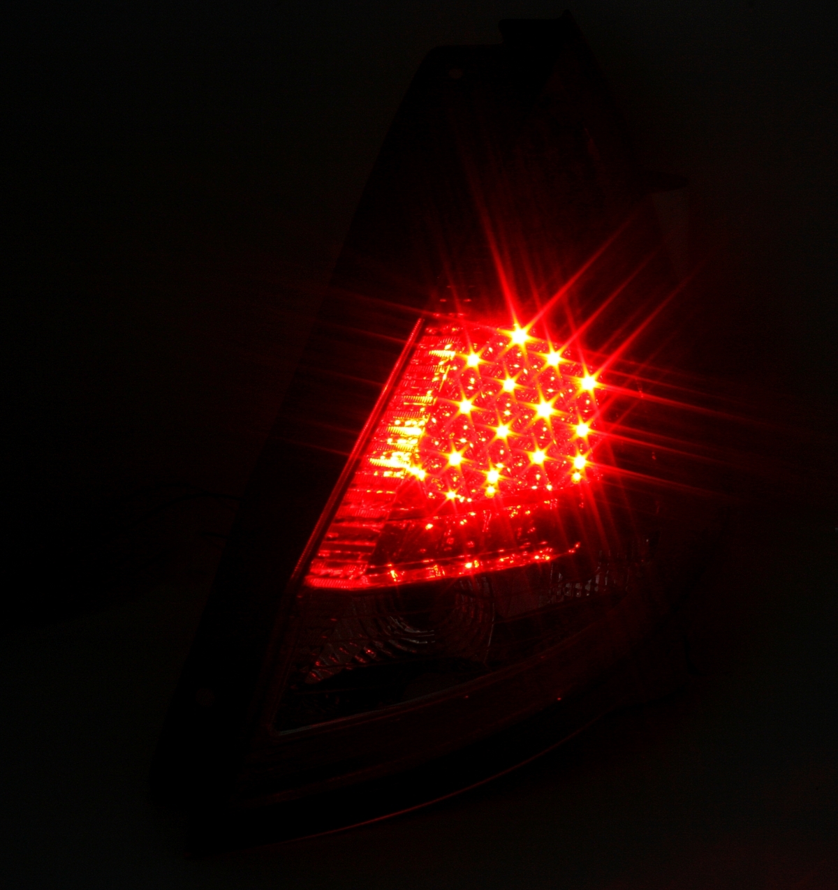 LED Rückleuchten für Ford Fiesta 7 in Rot-Smoke