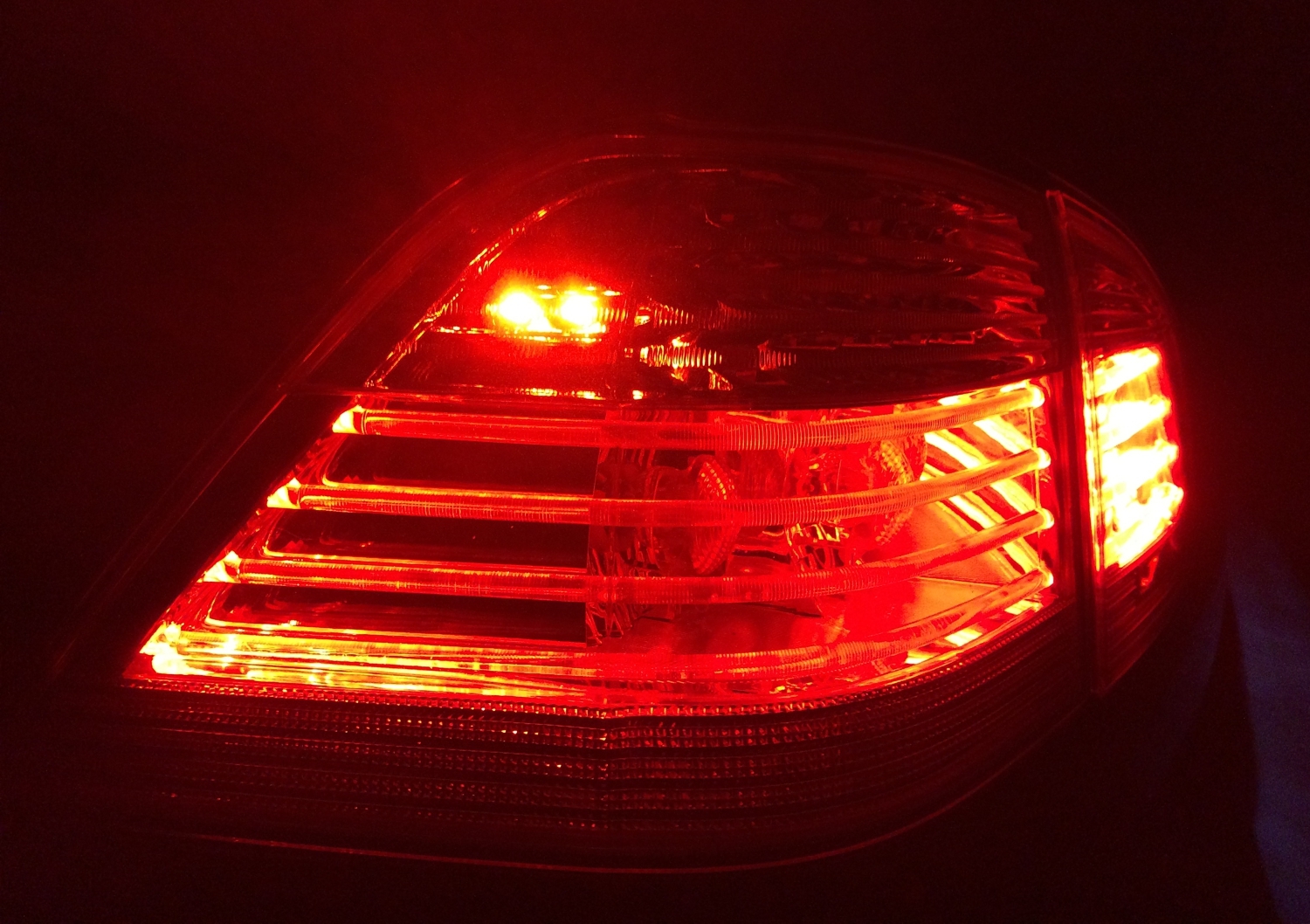 LED Rückleuchten Set für 5er BMW E61 in Rot-Weiß  