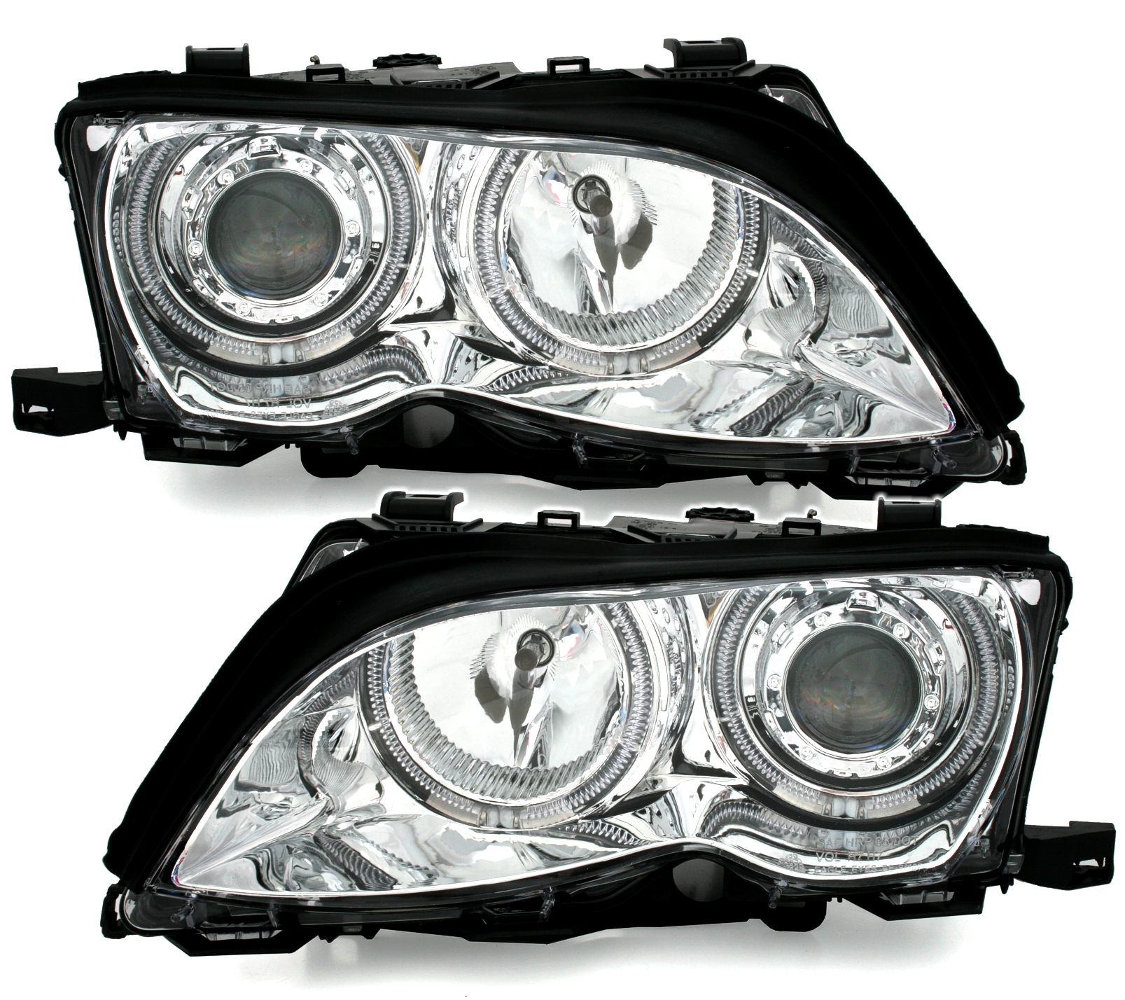 Angel Eyes Scheinwerfer für 3er BMW E46 Limo