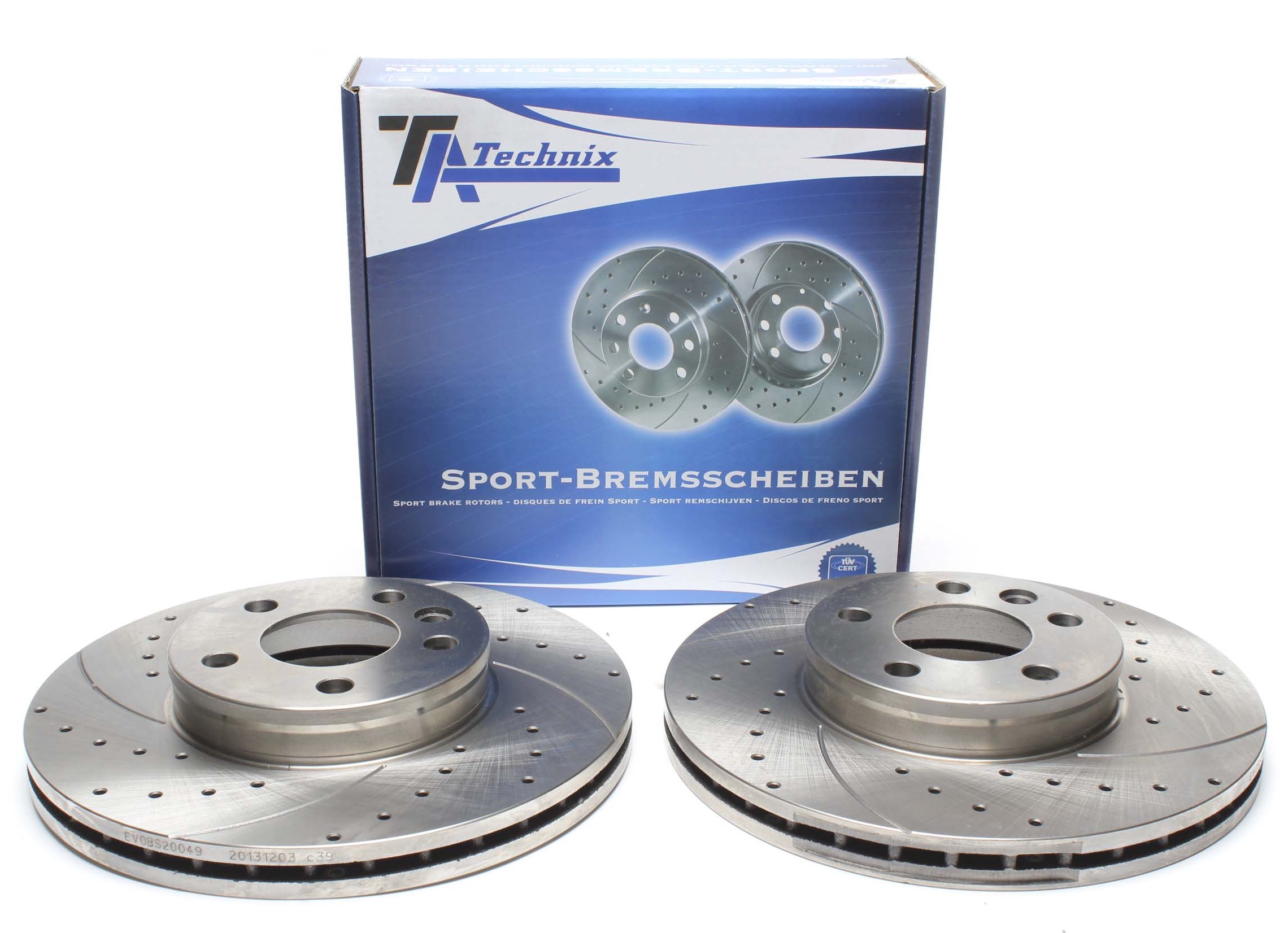 TA-Technix Sport Bremsscheiben Satz / HA