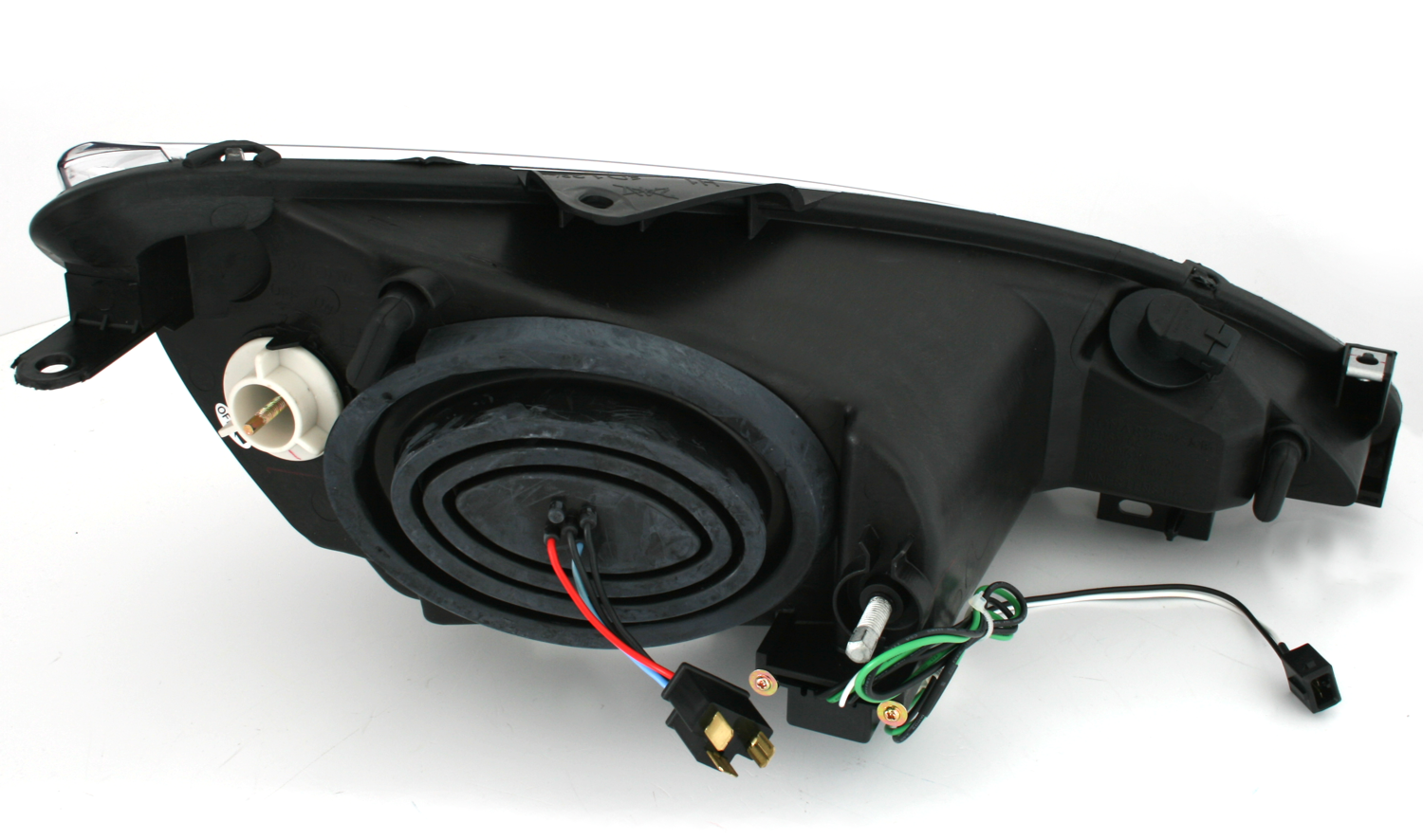 Scheinwerfer mit LED für Peugeot 206 in Chrom