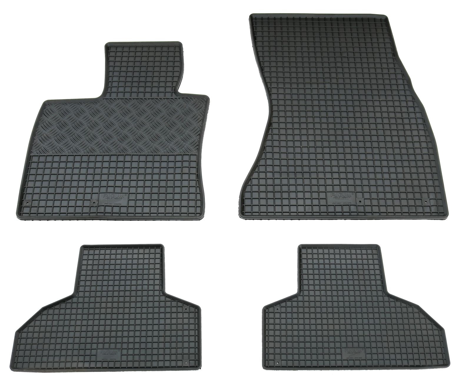 Gummi Fußmatten für BMW X5 F15 + X6 F16
