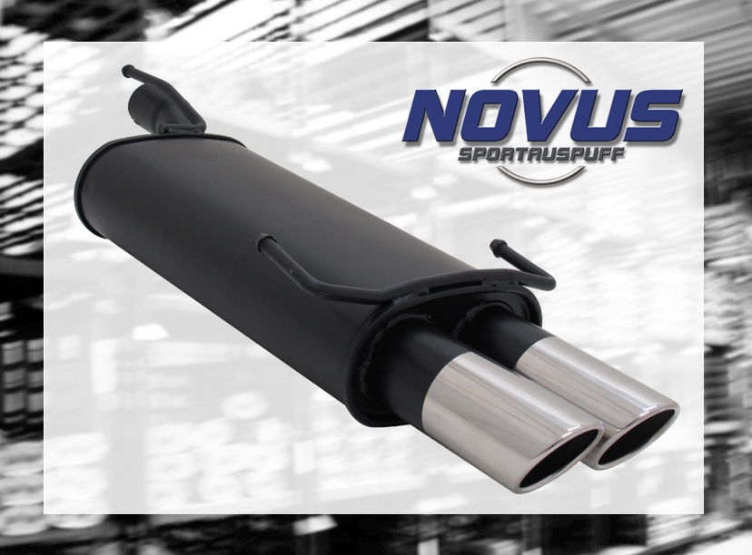 NOVUS ESD für Opel Astra F Cabrio 2x76mm SR-Design