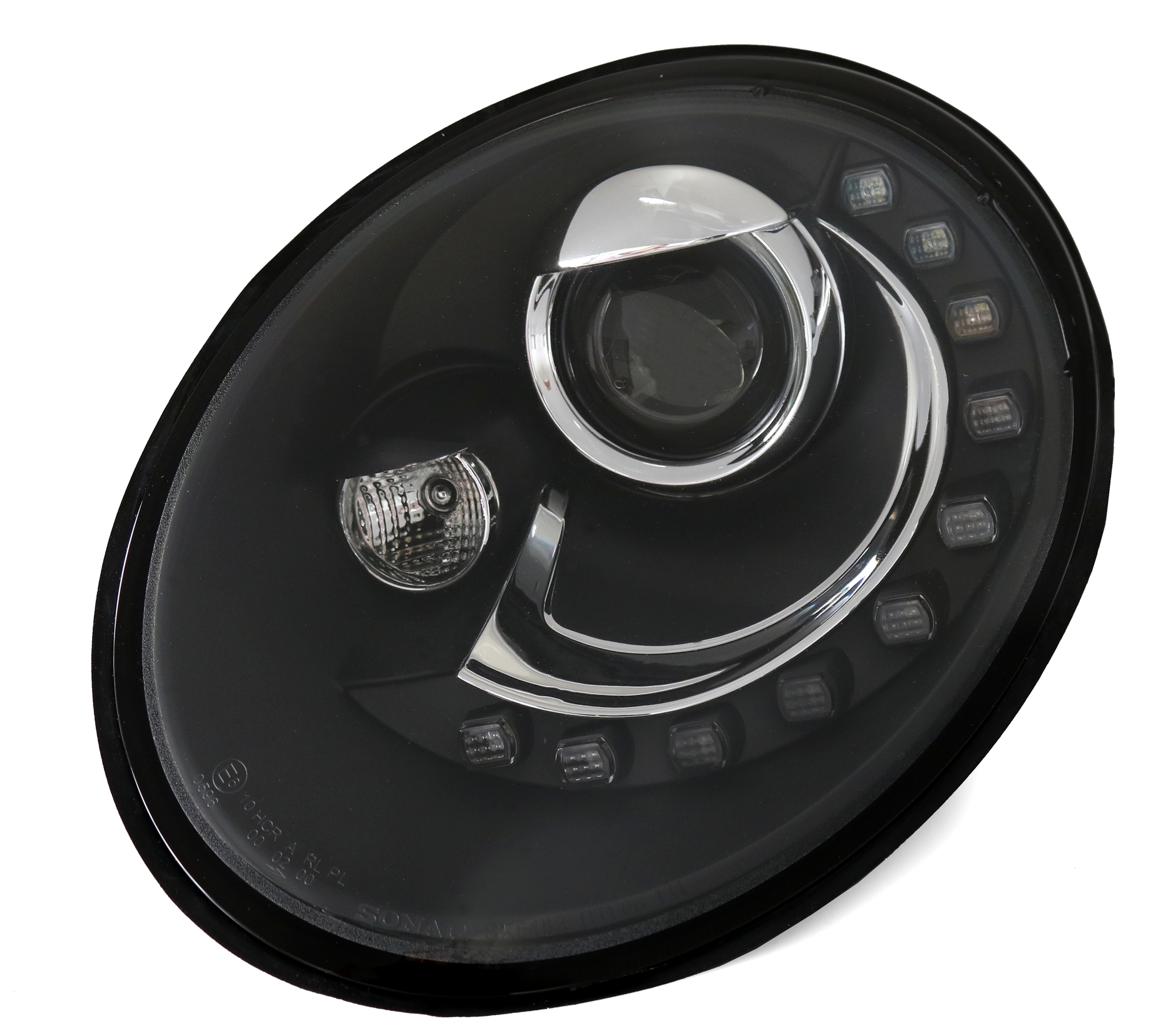 Scheinwerfer für VW New Beetle 05-10 in Schwarz