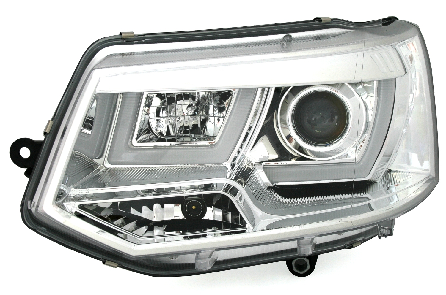 Scheinwerfer für VW T5 in Chrom                   