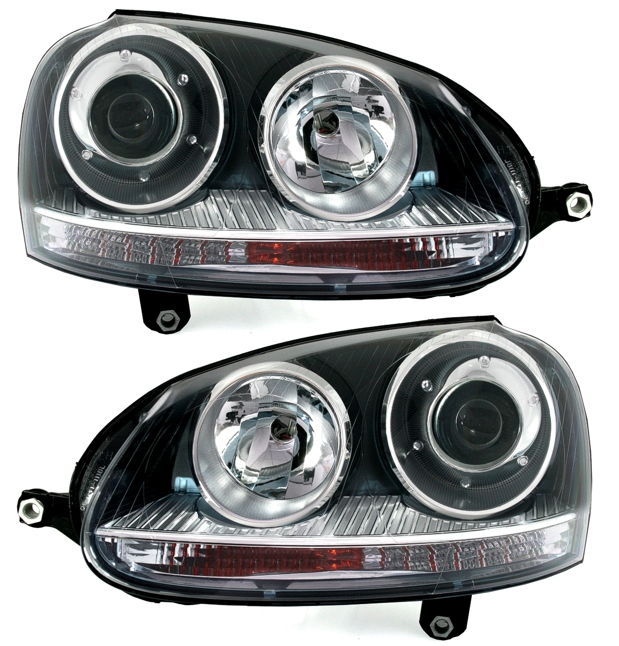 Scheinwerfer Set für VW Golf 5 in GTI Optik