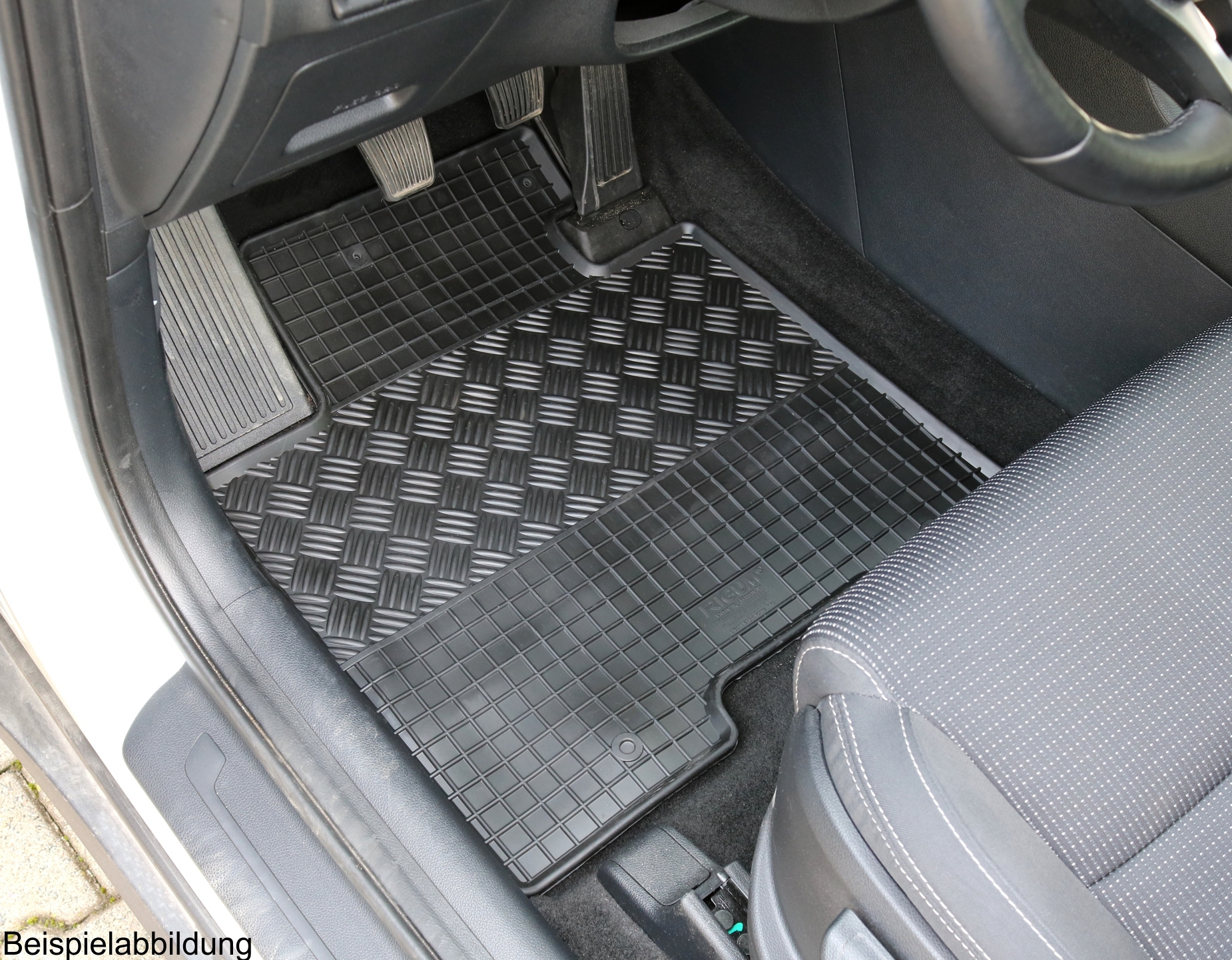 Gummi Fußmatten für Audi A3 8P 8PA