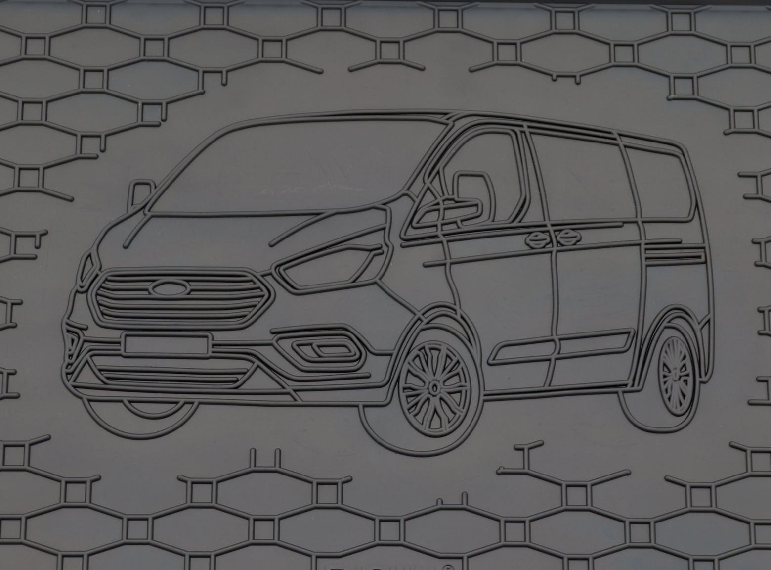 Kofferraumwanne für Ford Transit Custom