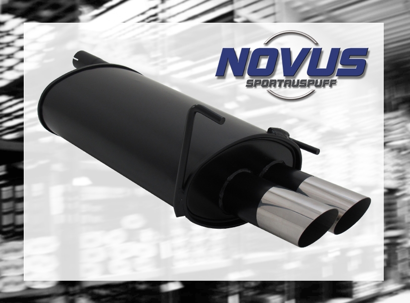 NOVUS ESD für Mercedes W202 W208 2x76mm MS-Design