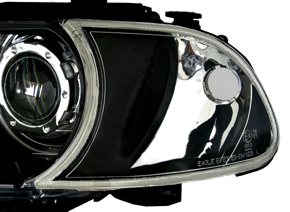 Angel Eyes Scheinwerfer für 3er BMW E46 2trg.